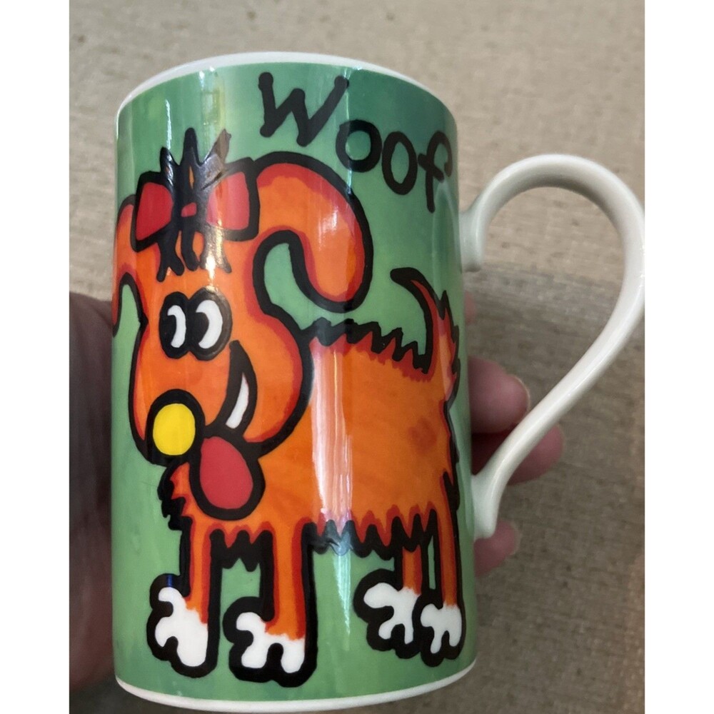 Dunoon Doggies Coffee Cup Mug Jane Brookshaw Bow Wow Scotland